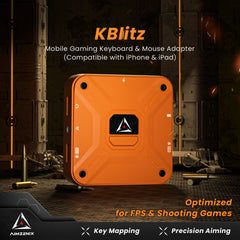 KBlitz Mobile Gaming Keyboard& Mouse Adapter