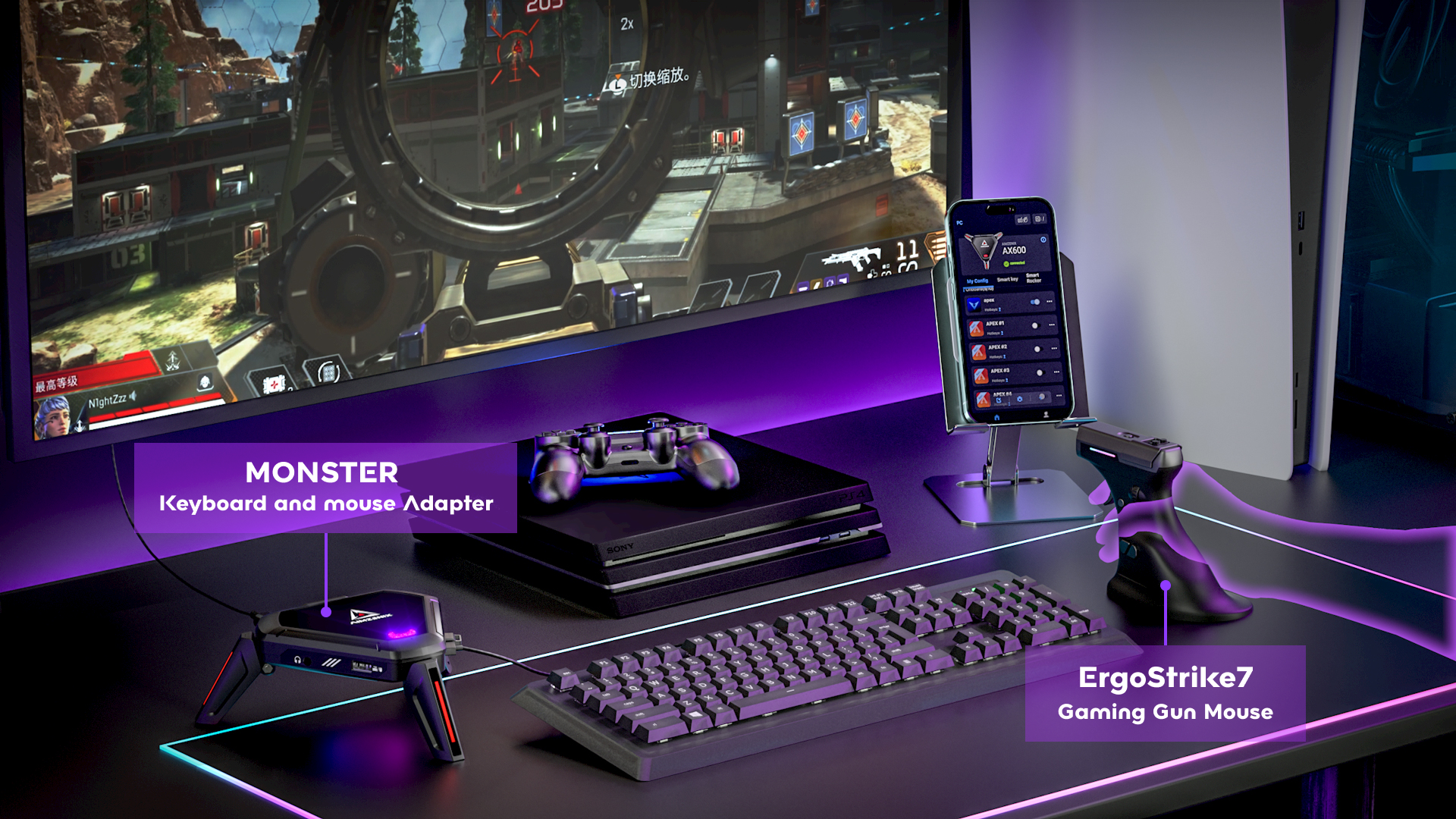 AIMZENIX Monster Gaming Adapter AX600 23 AIMZENIX Monster Gaming Adapter AX600 8