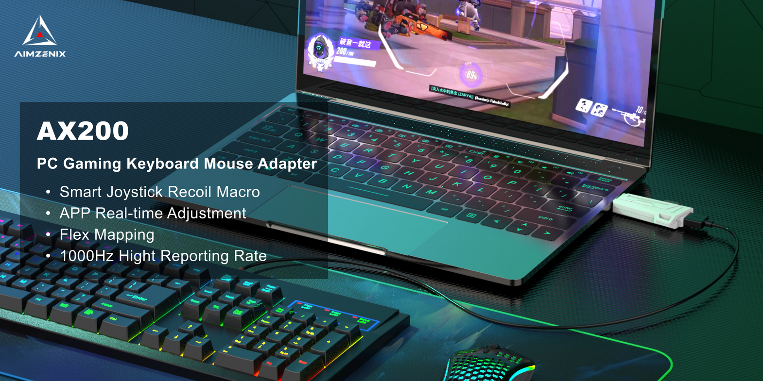 AIMZENIX AX200 ADAPTER