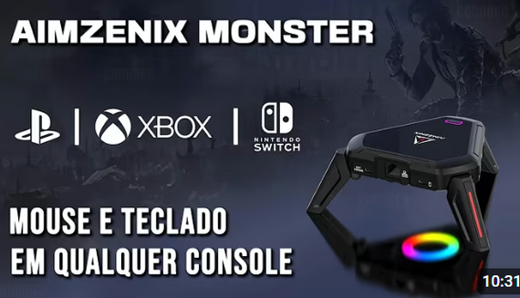 AIMZENIX MONSTERコンバーター Amazon.com: AIMZENIX Monster PS5 Keyboard Mouse Adapter